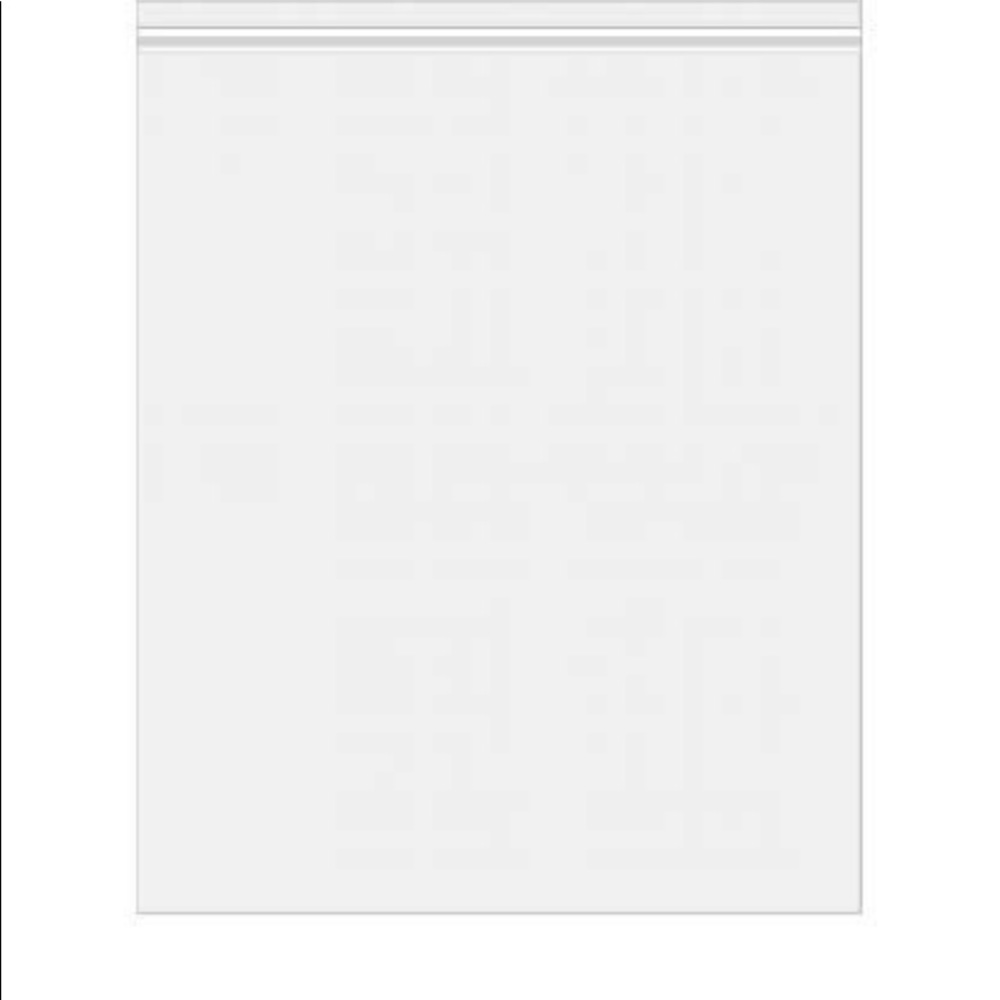 50 pk 10x13 Zip Poly Bags Zipper Seal Resealable Clear shipping Supplies Crafts - Picture 10 of 10